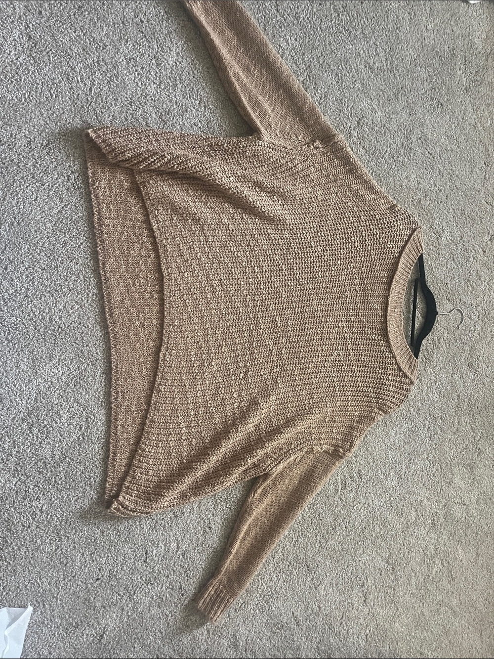 american threads oversized sweater worn once